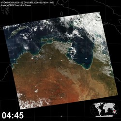 Level 1B Image at: 0445 UTC