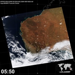 Level 1B Image at: 0550 UTC