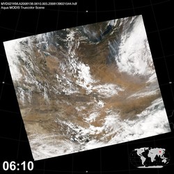 Level 1B Image at: 0610 UTC