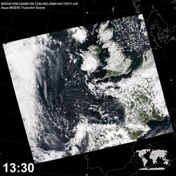 Level 1B Image at: 1330 UTC