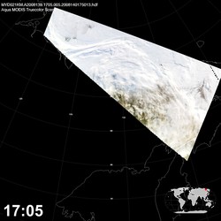 Level 1B Image at: 1705 UTC