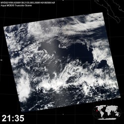 Level 1B Image at: 2135 UTC