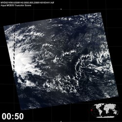 Level 1B Image at: 0050 UTC