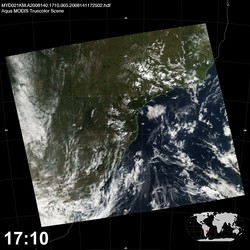 Level 1B Image at: 1710 UTC