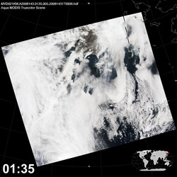 Level 1B Image at: 0135 UTC