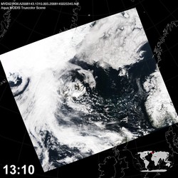 Level 1B Image at: 1310 UTC