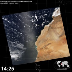 Level 1B Image at: 1425 UTC