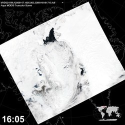 Level 1B Image at: 1605 UTC