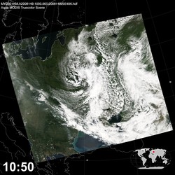 Level 1B Image at: 1050 UTC