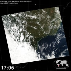 Level 1B Image at: 1705 UTC