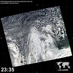 Level 1B Image at: 2335 UTC