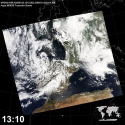 Level 1B Image at: 1310 UTC