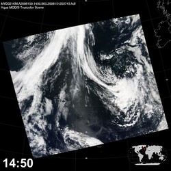 Level 1B Image at: 1450 UTC