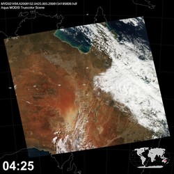 Level 1B Image at: 0425 UTC