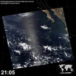 Level 1B Image at: 2105 UTC