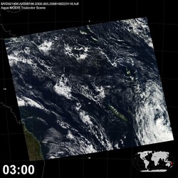 Level 1B Image at: 0300 UTC