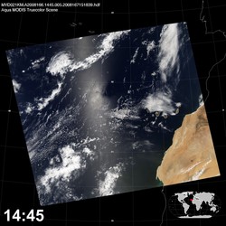 Level 1B Image at: 1445 UTC