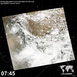 Level 1B Image at: 0745 UTC