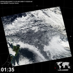 Level 1B Image at: 0135 UTC