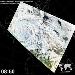 Level 1B Image at: 0850 UTC