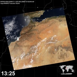 Level 1B Image at: 1325 UTC