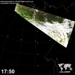 Level 1B Image at: 1750 UTC