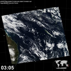 Level 1B Image at: 0305 UTC