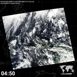 Level 1B Image at: 0450 UTC