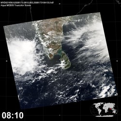 Level 1B Image at: 0810 UTC