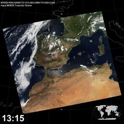 Level 1B Image at: 1315 UTC