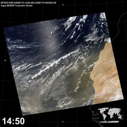 Level 1B Image at: 1450 UTC