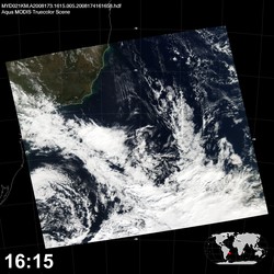 Level 1B Image at: 1615 UTC