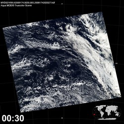 Level 1B Image at: 0030 UTC