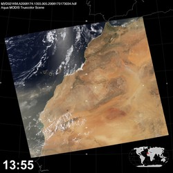 Level 1B Image at: 1355 UTC