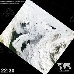 Level 1B Image at: 2230 UTC