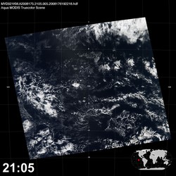 Level 1B Image at: 2105 UTC