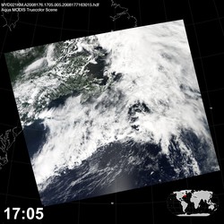 Level 1B Image at: 1705 UTC