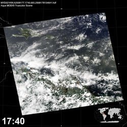 Level 1B Image at: 1740 UTC