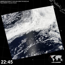 Level 1B Image at: 2245 UTC