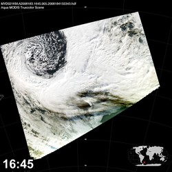 Level 1B Image at: 1645 UTC