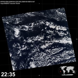 Level 1B Image at: 2235 UTC