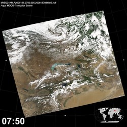 Level 1B Image at: 0750 UTC