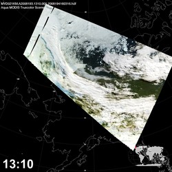 Level 1B Image at: 1310 UTC