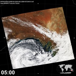 Level 1B Image at: 0500 UTC