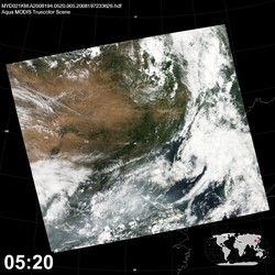 Level 1B Image at: 0520 UTC