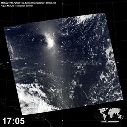 Level 1B Image at: 1705 UTC