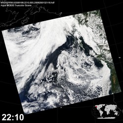 Level 1B Image at: 2210 UTC