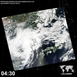 Level 1B Image at: 0430 UTC