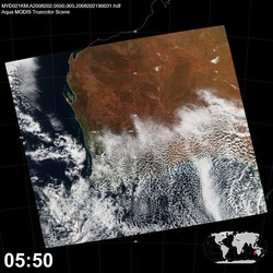 Level 1B Image at: 0550 UTC