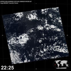 Level 1B Image at: 2225 UTC